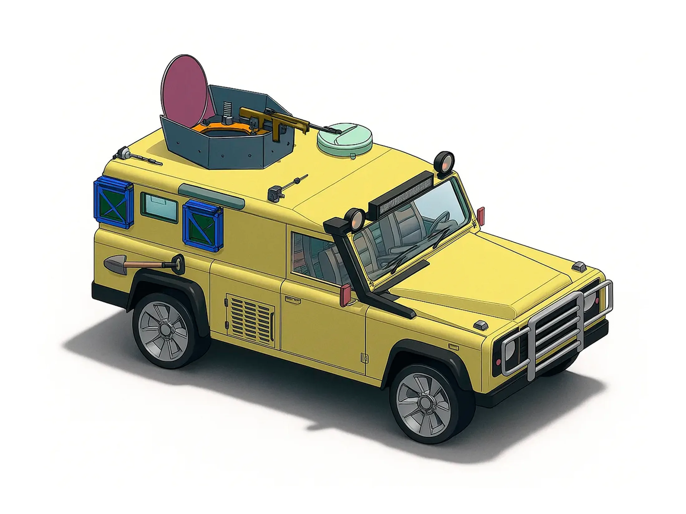 Modification Of Light Strike Vehicle