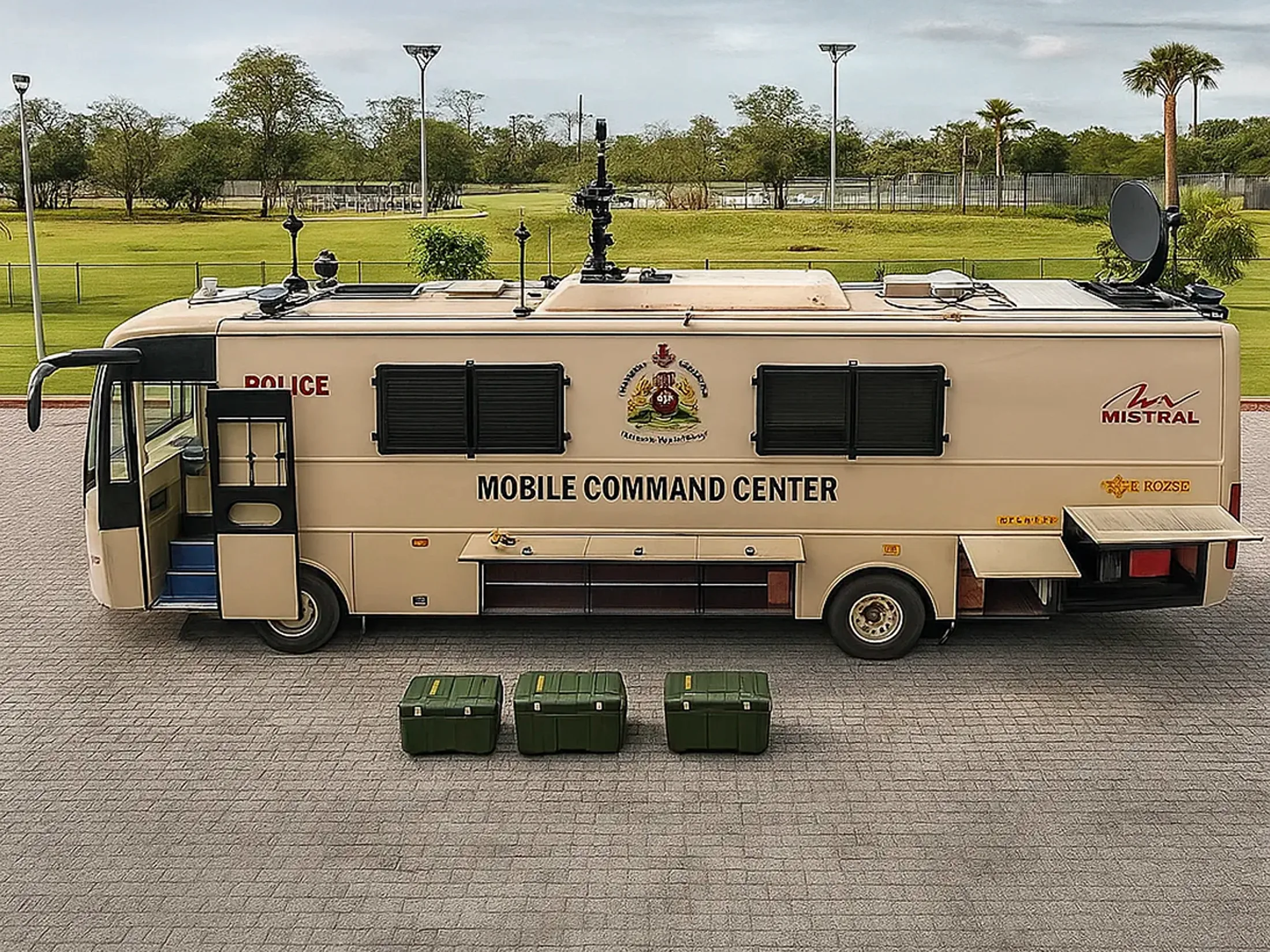 Mobile Command And Control Vehicle