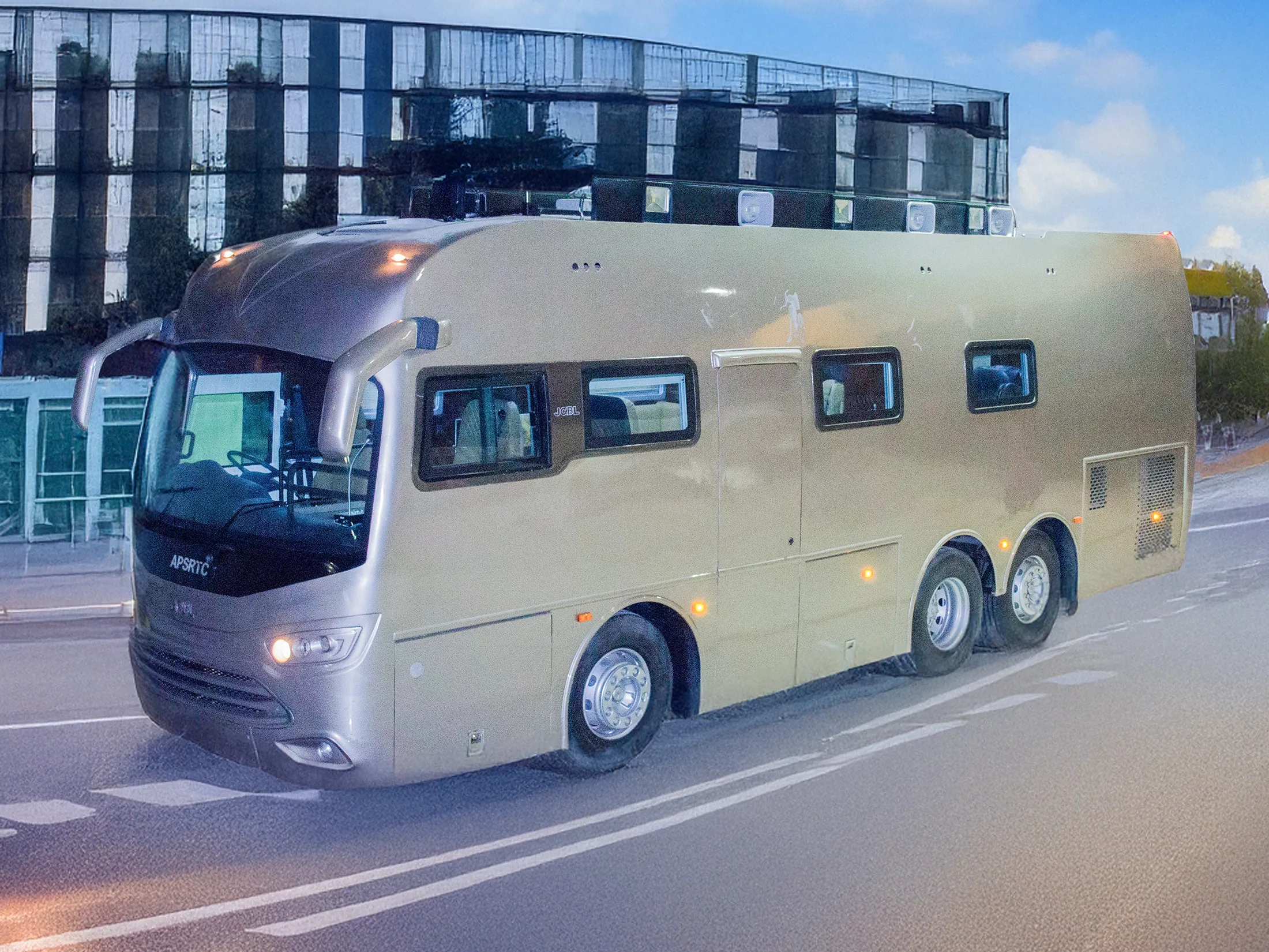 Vip Armoured And Mine Proof Campaign Vehicle