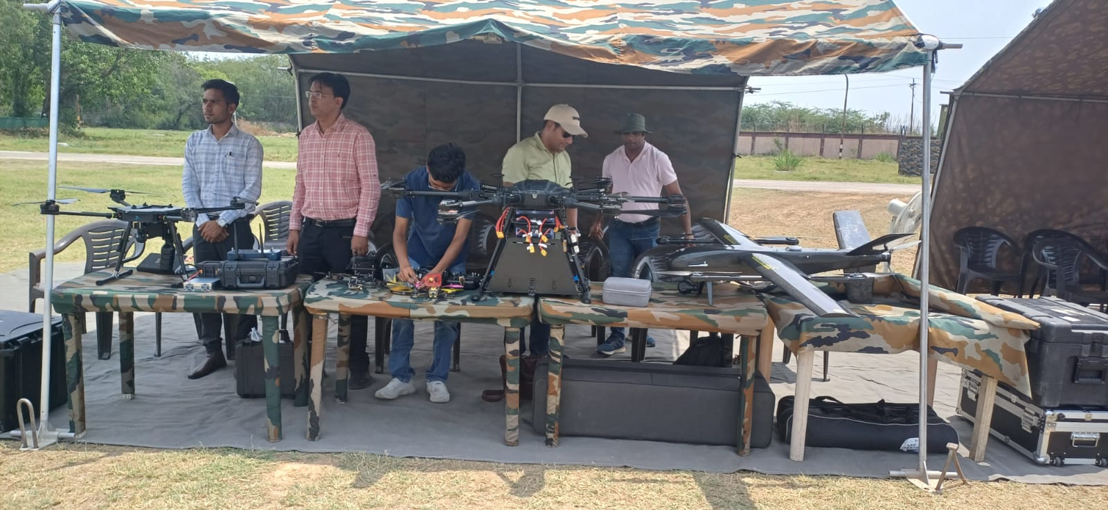 Drone Trial, Kharga Corps