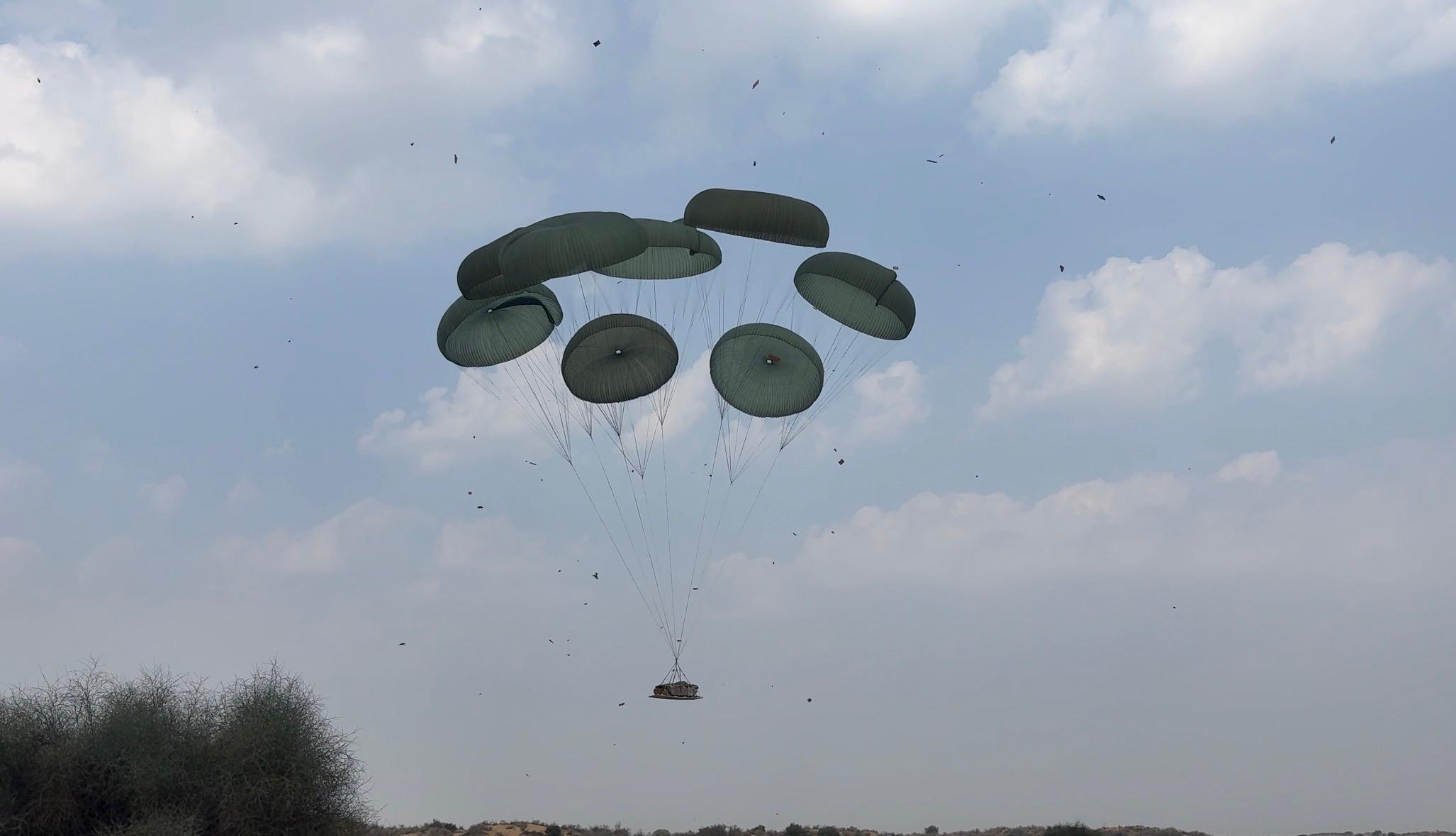 Advance 28-ft Heavy Drop System – 20T (Type V) tested by Indian Army