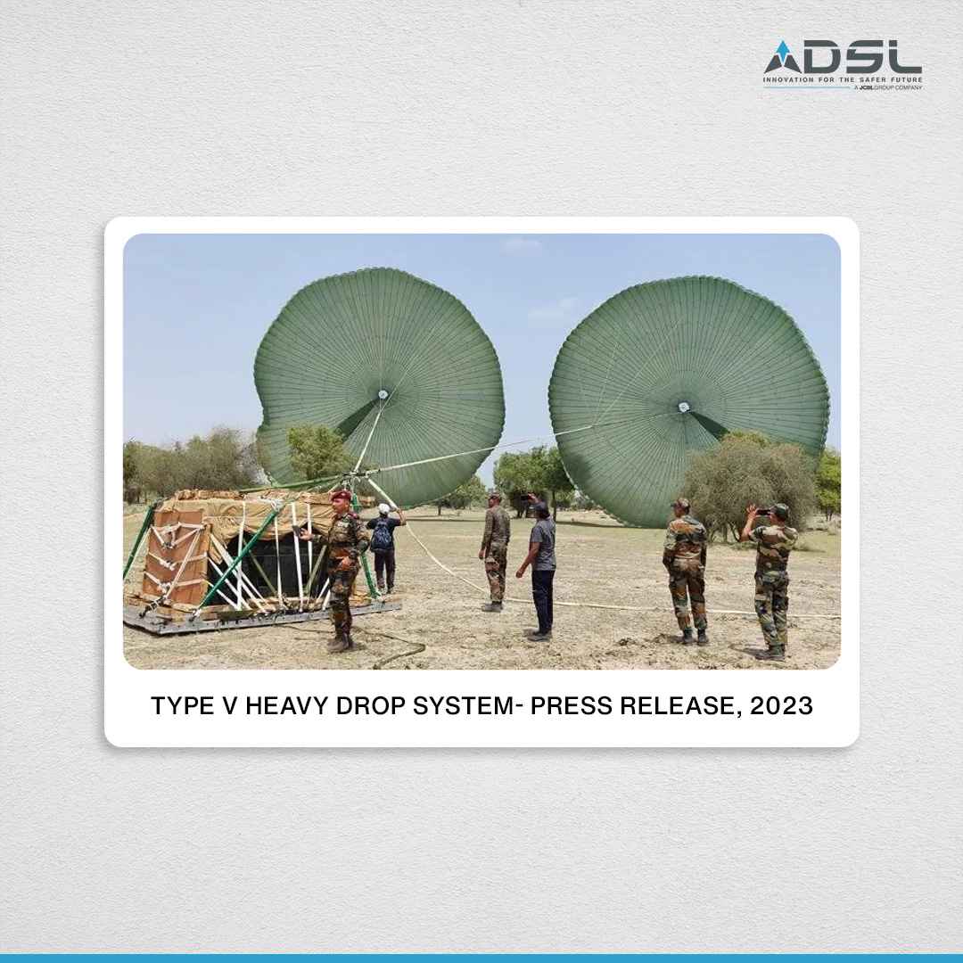 Type V Heavy Drop System Tested Successfully